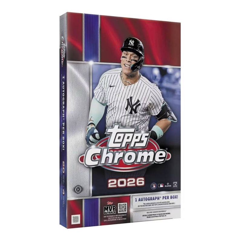 2026 Topps Chrome 箱